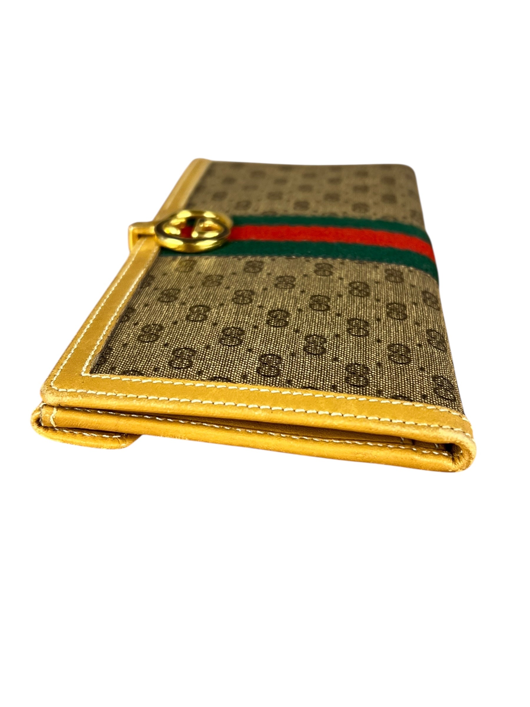 Gucci GG Vintage Sherry Line Long Wallet