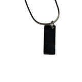 Christian Dior Silver Trotter Number 2 Oblique Pendant Necklace