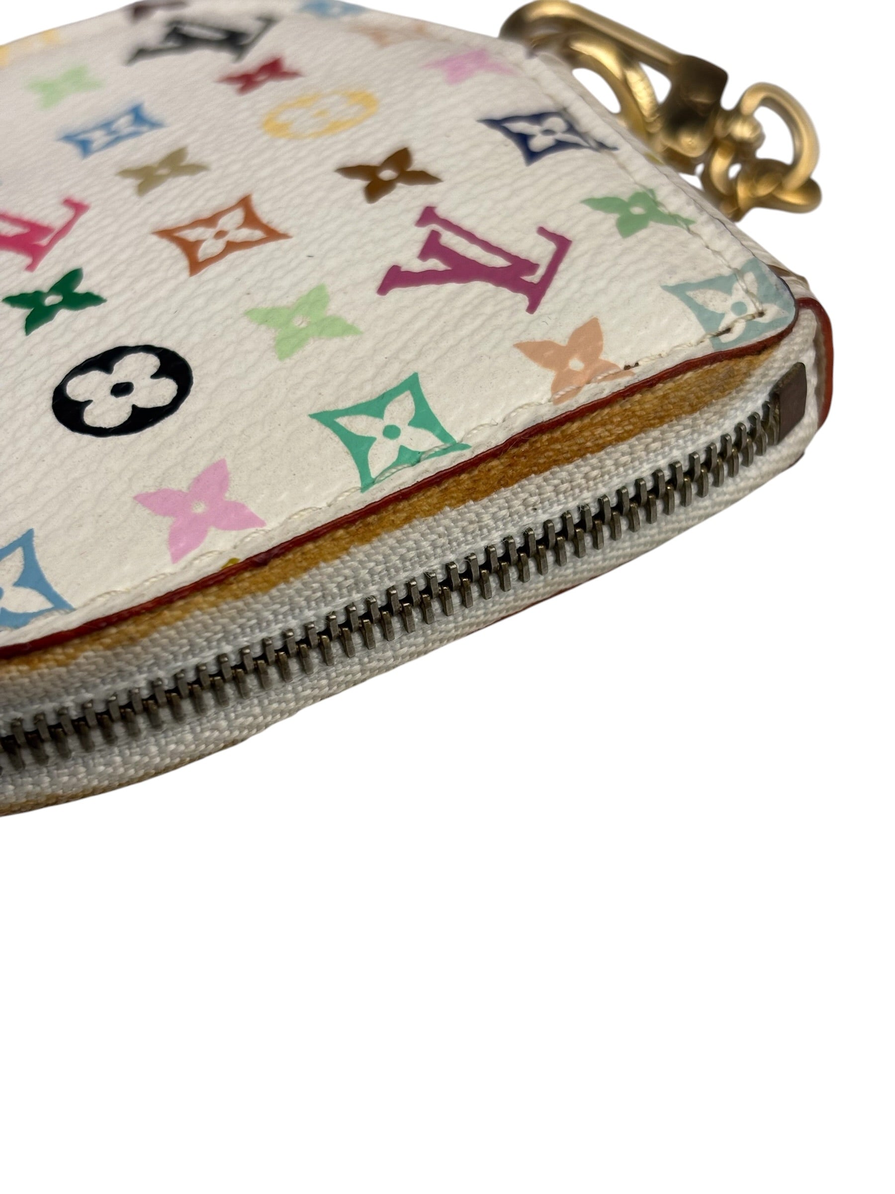 Louis Vuitton Canvas Monogram Multicolore Coeur Heart Coin Pouch