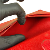 Louis Vuitton Vintage Red Epi Leather Agenda Cover Pochette