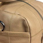 Chanel Beige Caviar Chocolate Bar Boston Bag