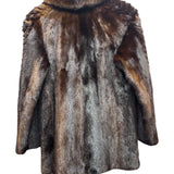 Vintage Brown Mink Fur Coat