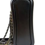 Chanel Black Quilted Leather Small Gabrielle Hobo Bag 2019