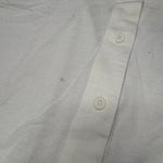 Christian Dior Sports Vintage White Sleeveless Button Up Top
