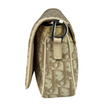 Christian Dior Trotter Flower Embroidered Flap Crossbody