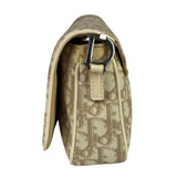 Christian Dior Trotter Flower Embroidered Flap Crossbody