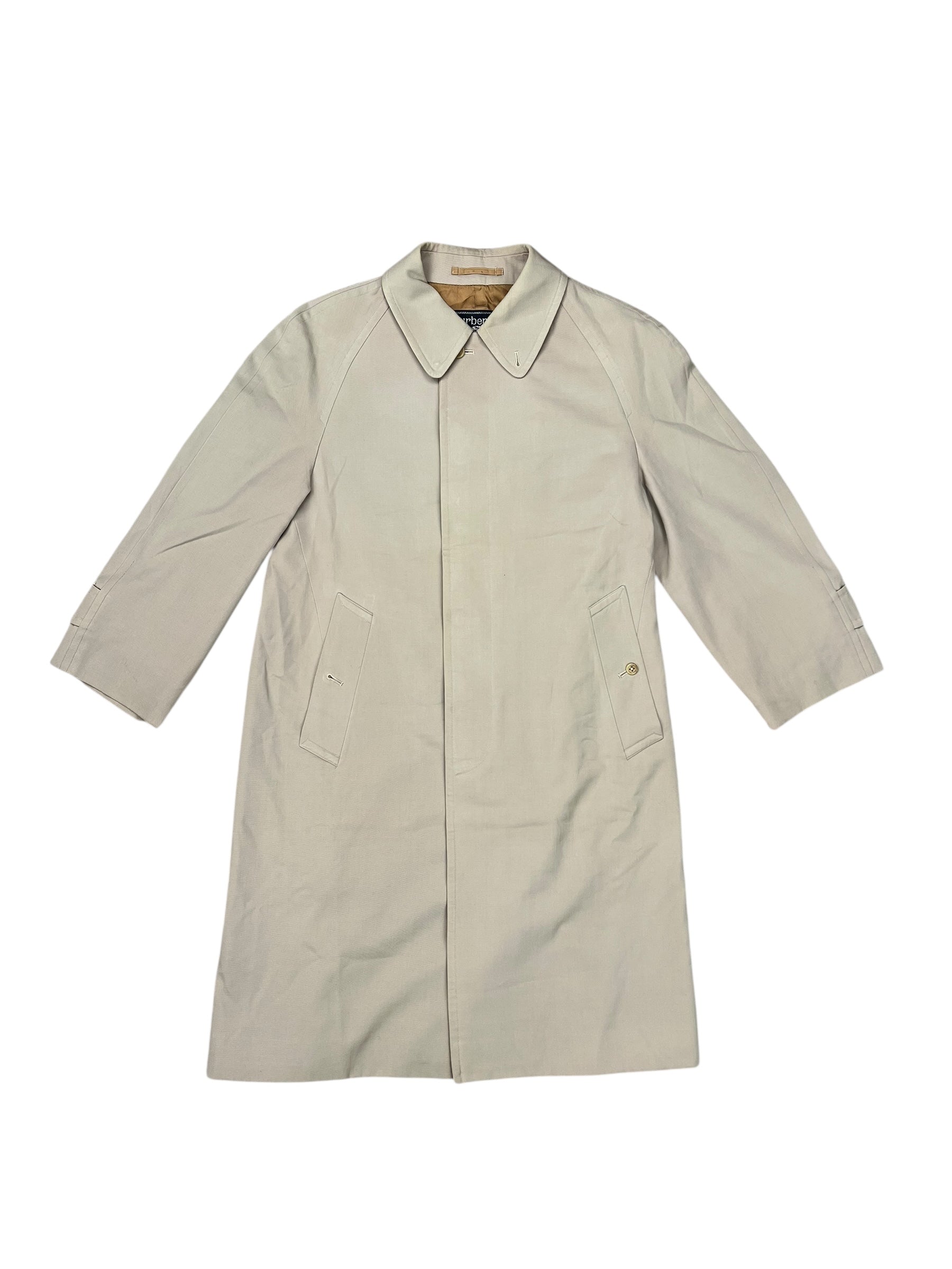 Burberry Vintage Khaki Trench Coat