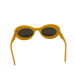 Loewe Glossy Yellow Paula's Ibiza Oval Sunglasses LW40110U