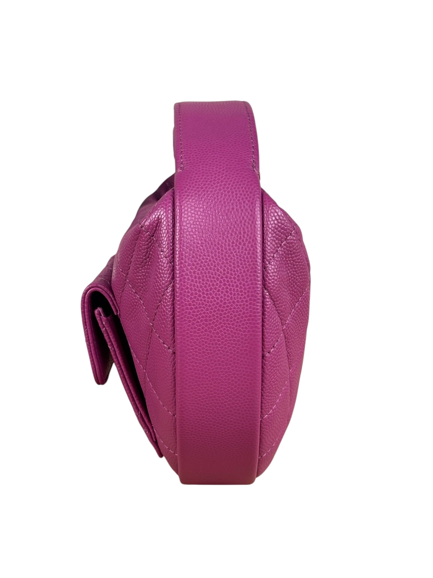 Chanel Caviar Polly Pocket Mini Hobo Bag 2023