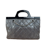 Chanel Dark Grey Cockpit Flap Shoulder Bag 2015