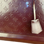 Louis Vuitton Monogram Vernis Alma GM Burgundy