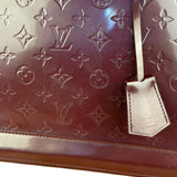 Louis Vuitton Monogram Vernis Alma GM Burgundy