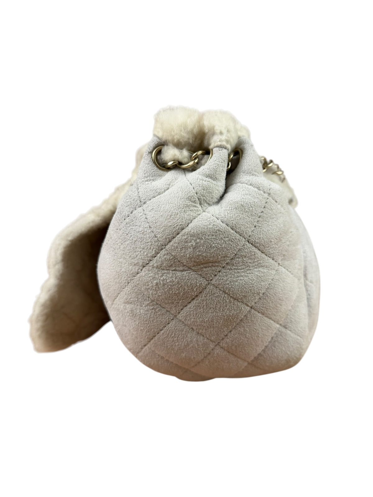 Chanel Shearling Accordion Flap Bag 2004