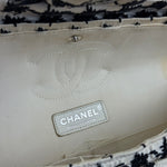 Chanel Tweed Woven Medium Classic Double Flap Bag 2014
