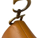 Christian Dior Tan Brown Leather Medium Saddle Bag