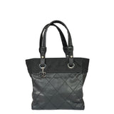Chanel Black Quilted Paris-Biarritz Tote 2009