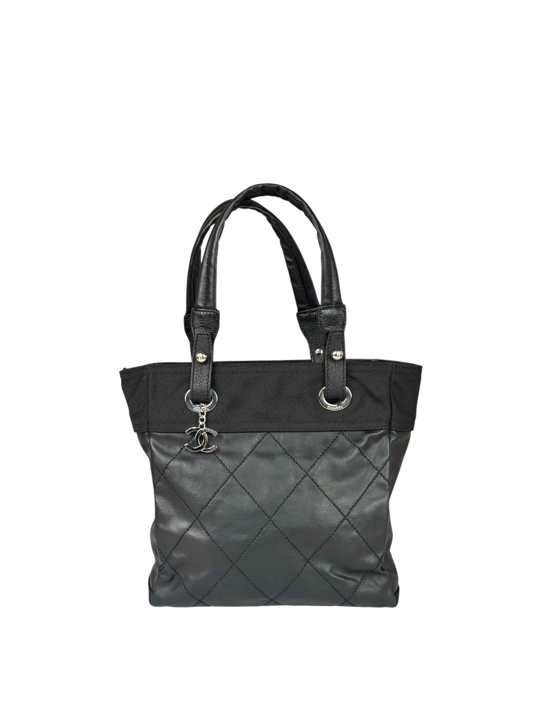 Chanel Black Quilted Paris-Biarritz Tote 2009