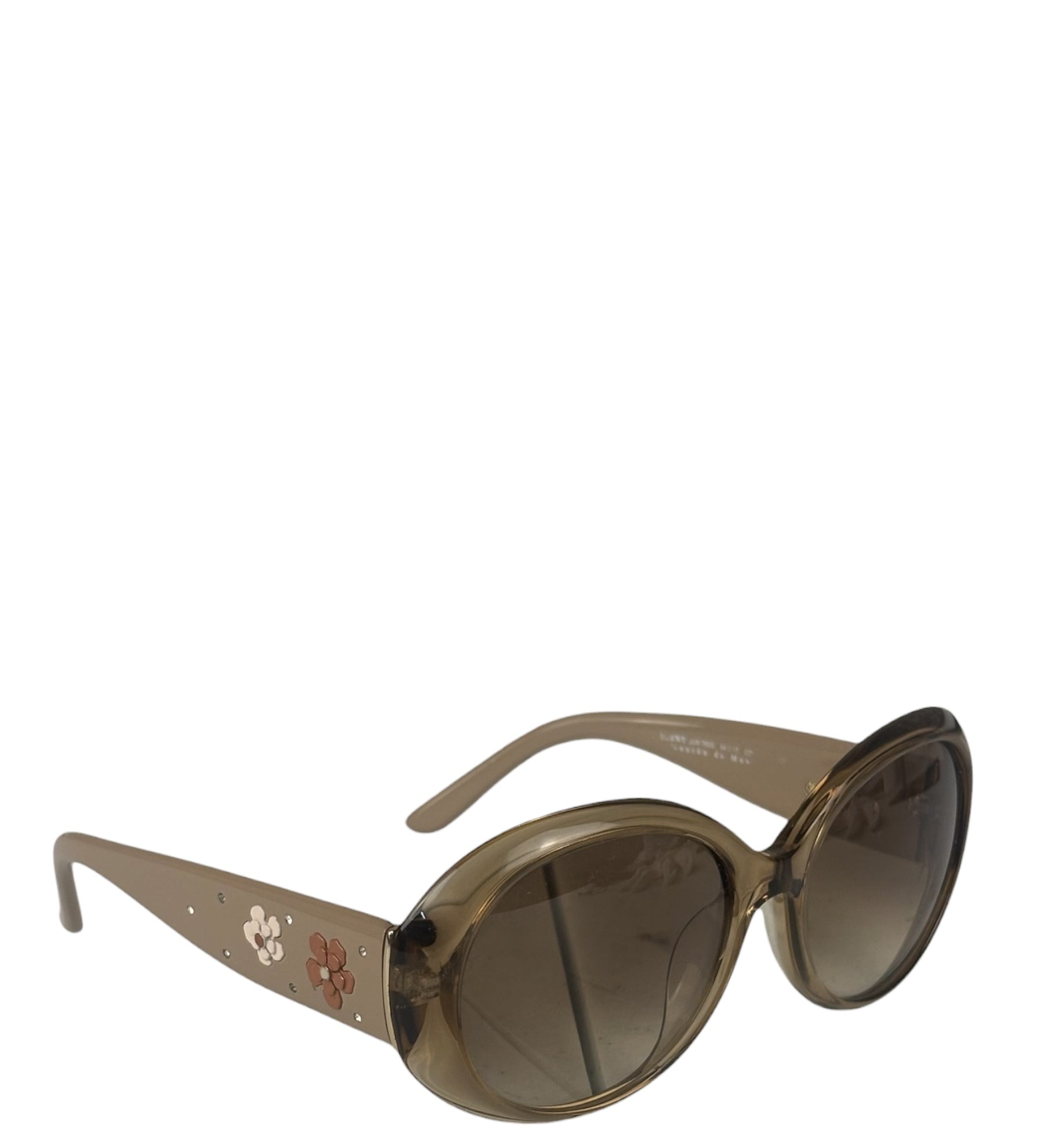 Loewe Vintage Brown Floral Sunglasses