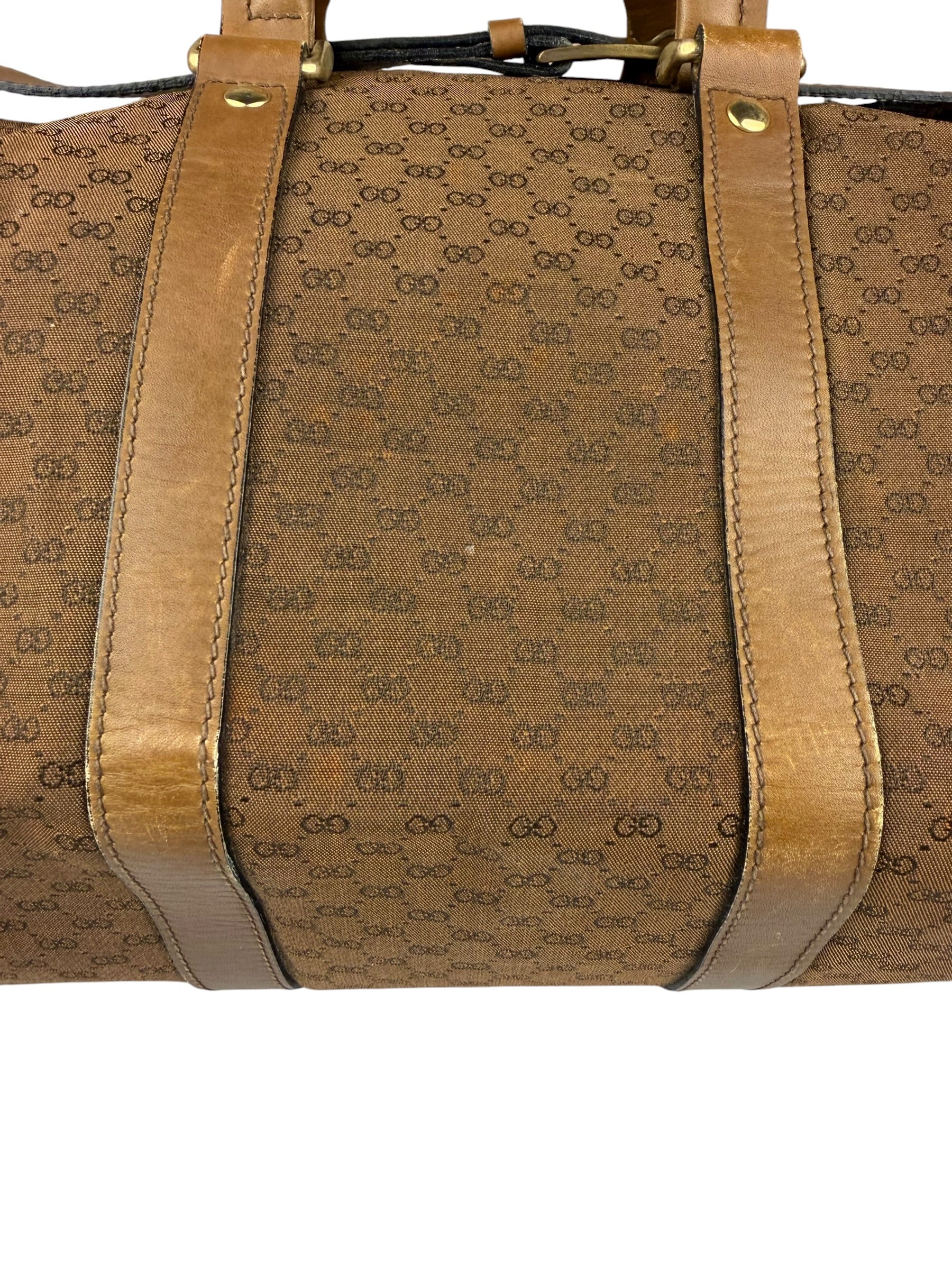 Gucci Vintage Micro GG Travel Bag