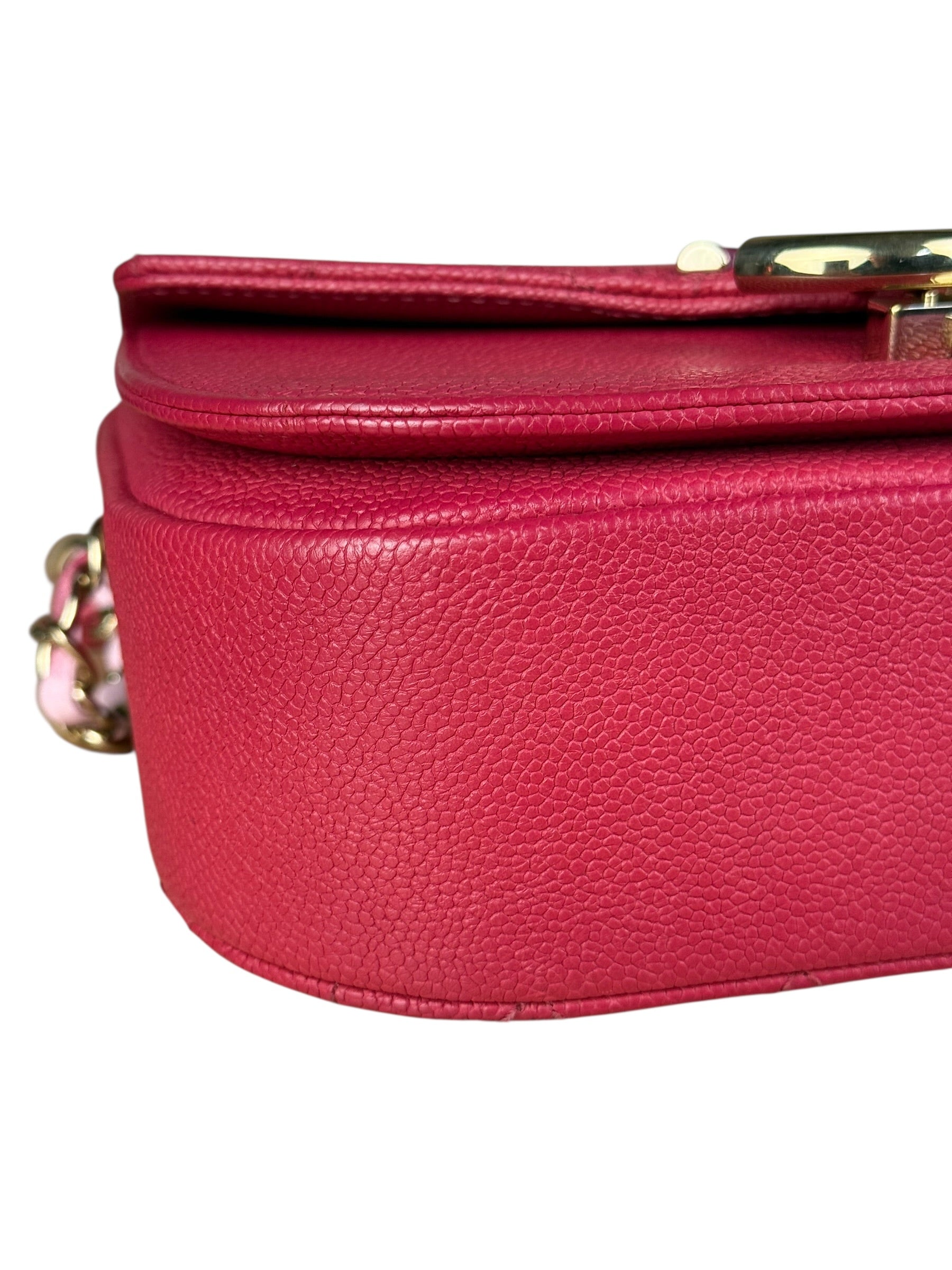 Chanel Pink Caviar Paris Cuba Thread Around Flap Bag 2018