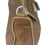 Prada Brown Nylon Pochette Shoulder Bag