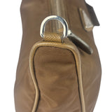 Prada Brown Nylon Pochette Shoulder Bag