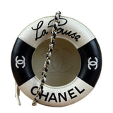 Chanel Limited Edition Lifesaver Round Crossbody Black 2017