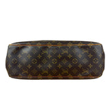 Louis Vuitton Leather Batignolles Horizontal Canvas Monogram Tote Bag