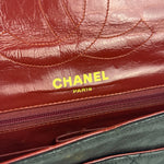 Chanel Black Leather Jumboo Double Flap Shoulder Bag