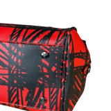 Vivienne Westwood Grafiti Plaid Boston Bag