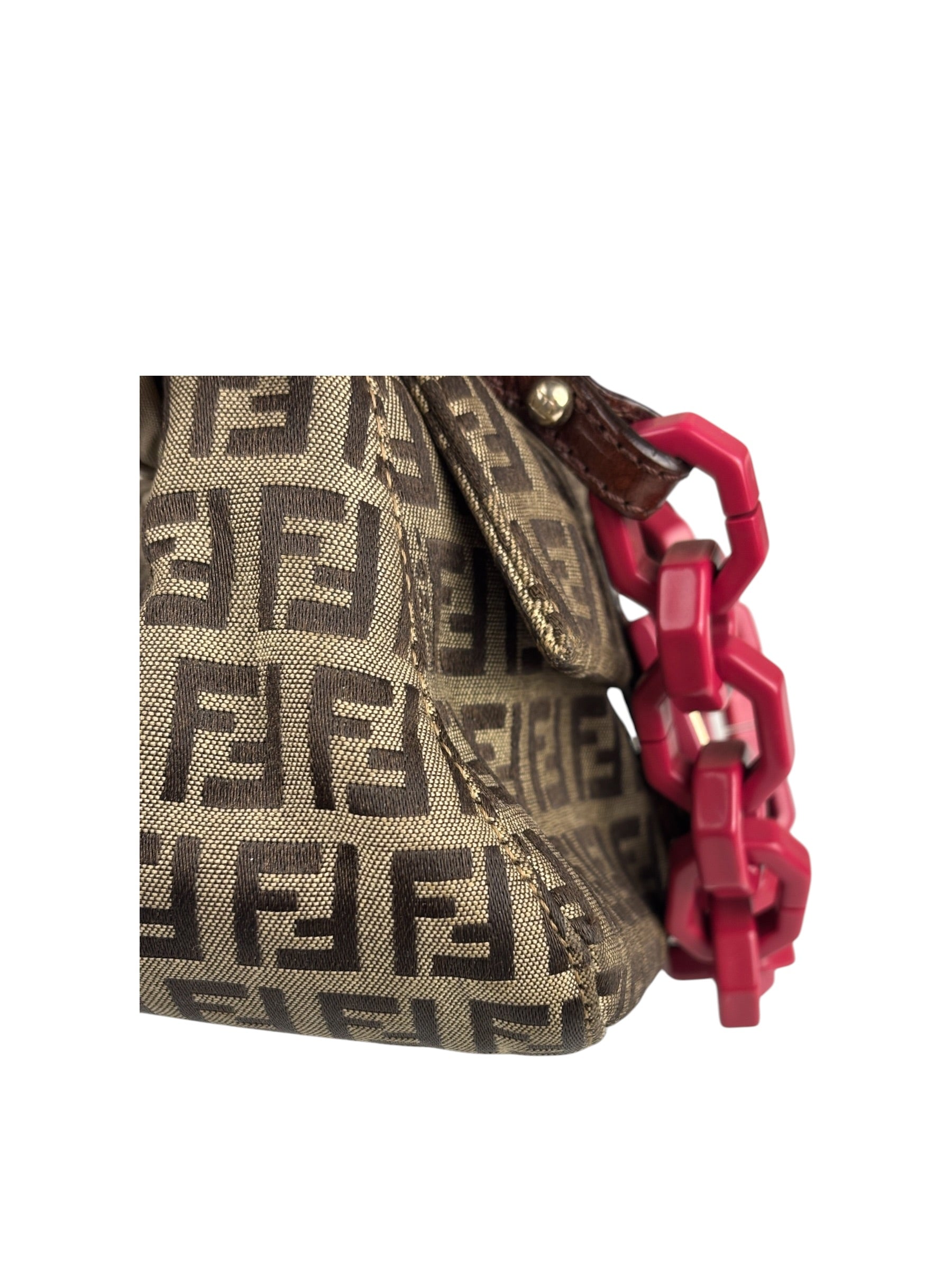 Fendi Vintage Zucchino Mamma Baguette