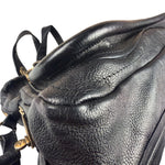 Chloe Black Leather Paraty Shoulder Bag