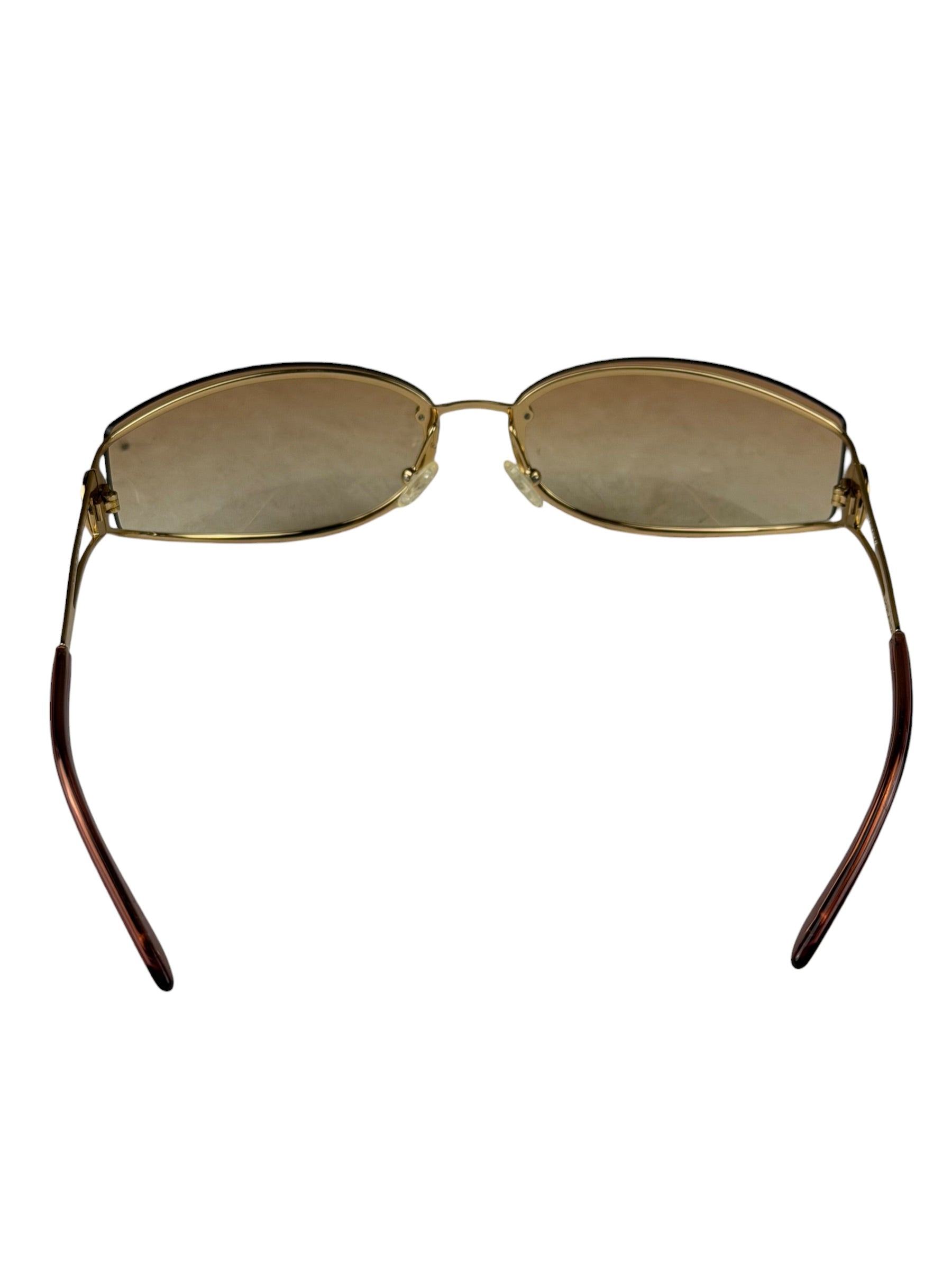 Celine Gold-Tone Tinted Reading Sunglasses