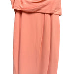 Fendi Salmon-Toned Pleated Vintage Skirt