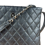 Chanel Black Quilted Leather Uniform Chain Crossbody 2018