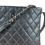 Chanel Black Quilted Leather Uniform Chain Crossbody 2018