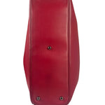 Christian Dior Red Leather Diorissimo Tote