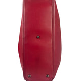 Christian Dior Red Leather Diorissimo Tote
