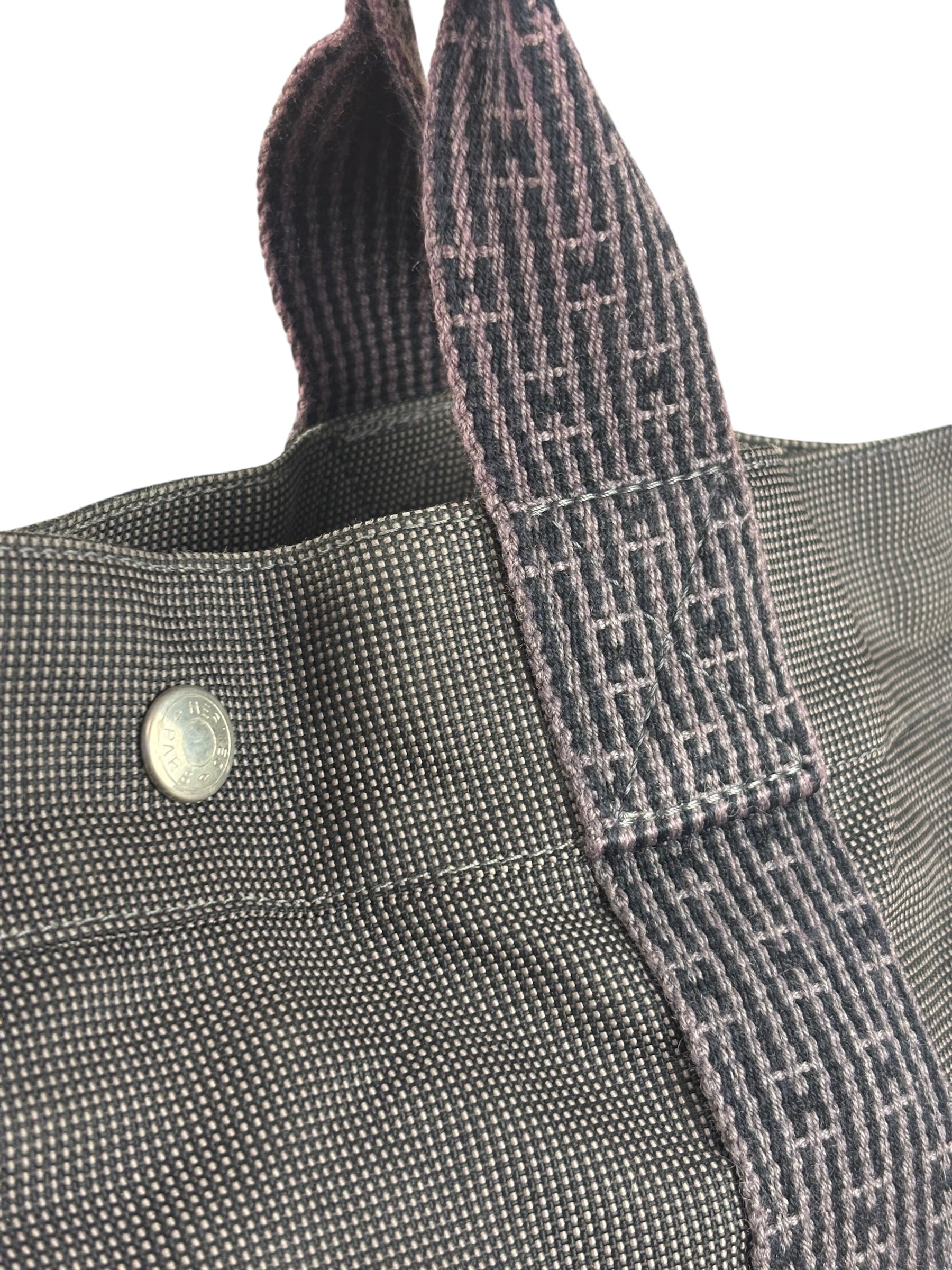 Hermes Vintage Grey M Fourre Tout Tote