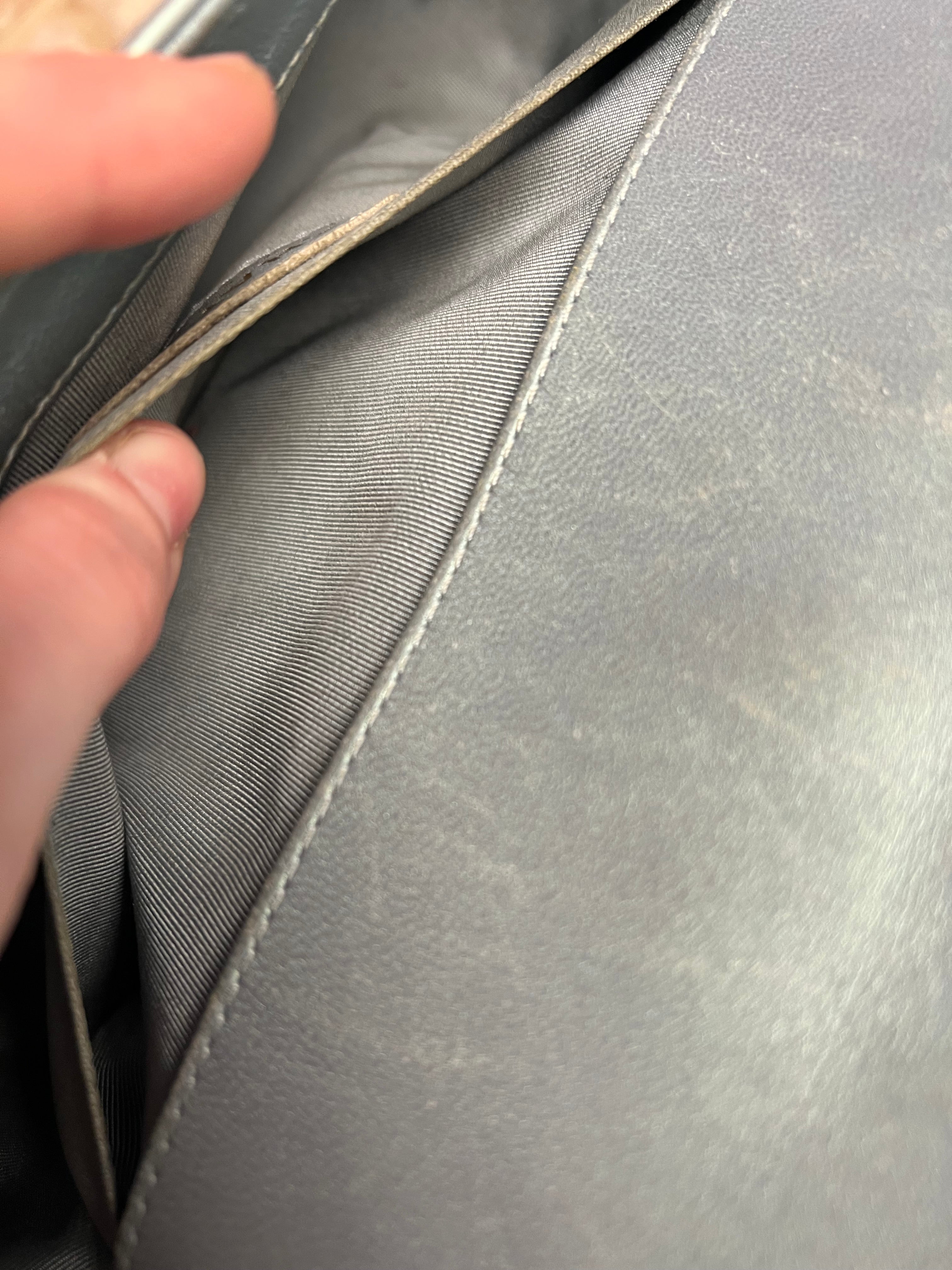 Chanel Medium Quilted Iridescent Boy Bag