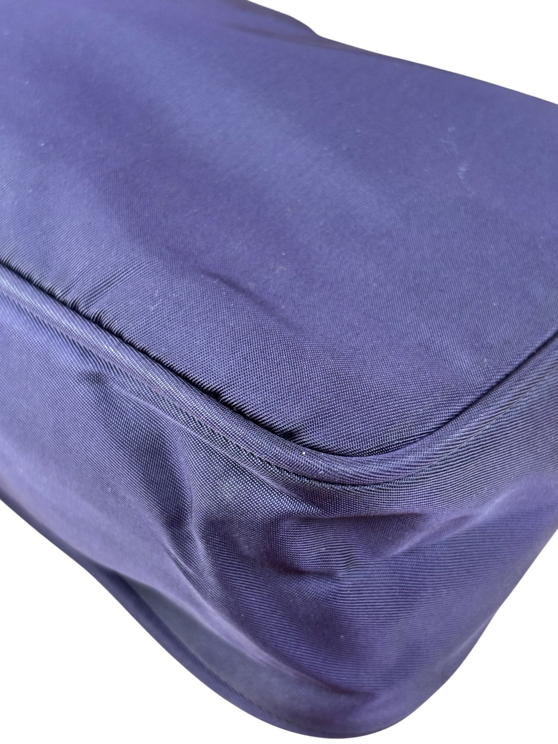 Prada Purple Tessuto Nylon Pochette