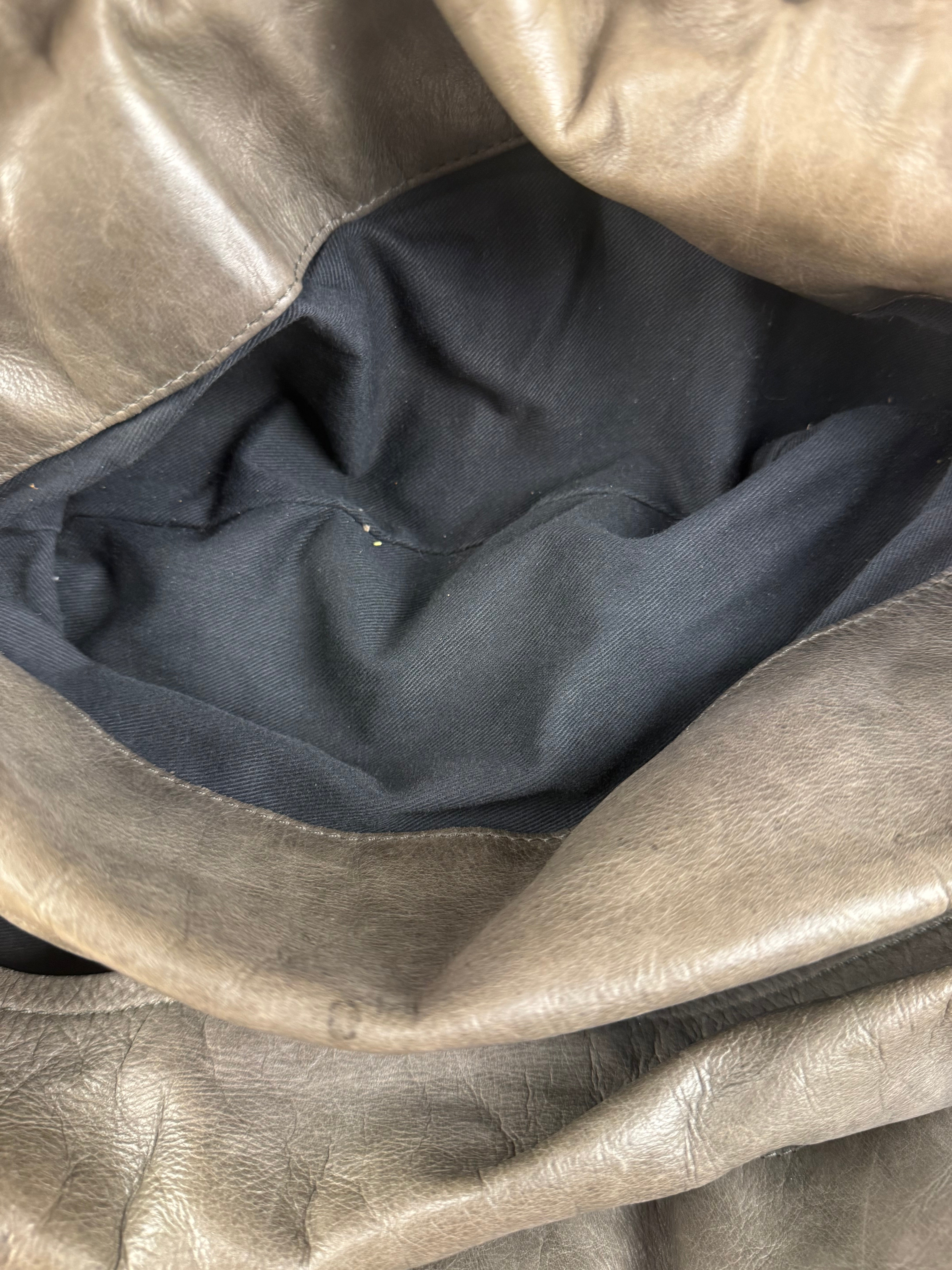 Chloe Vintage Brown Leather Silverado Shoulder Bag