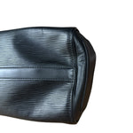Louis Vuitton Black Epi Speedy 25