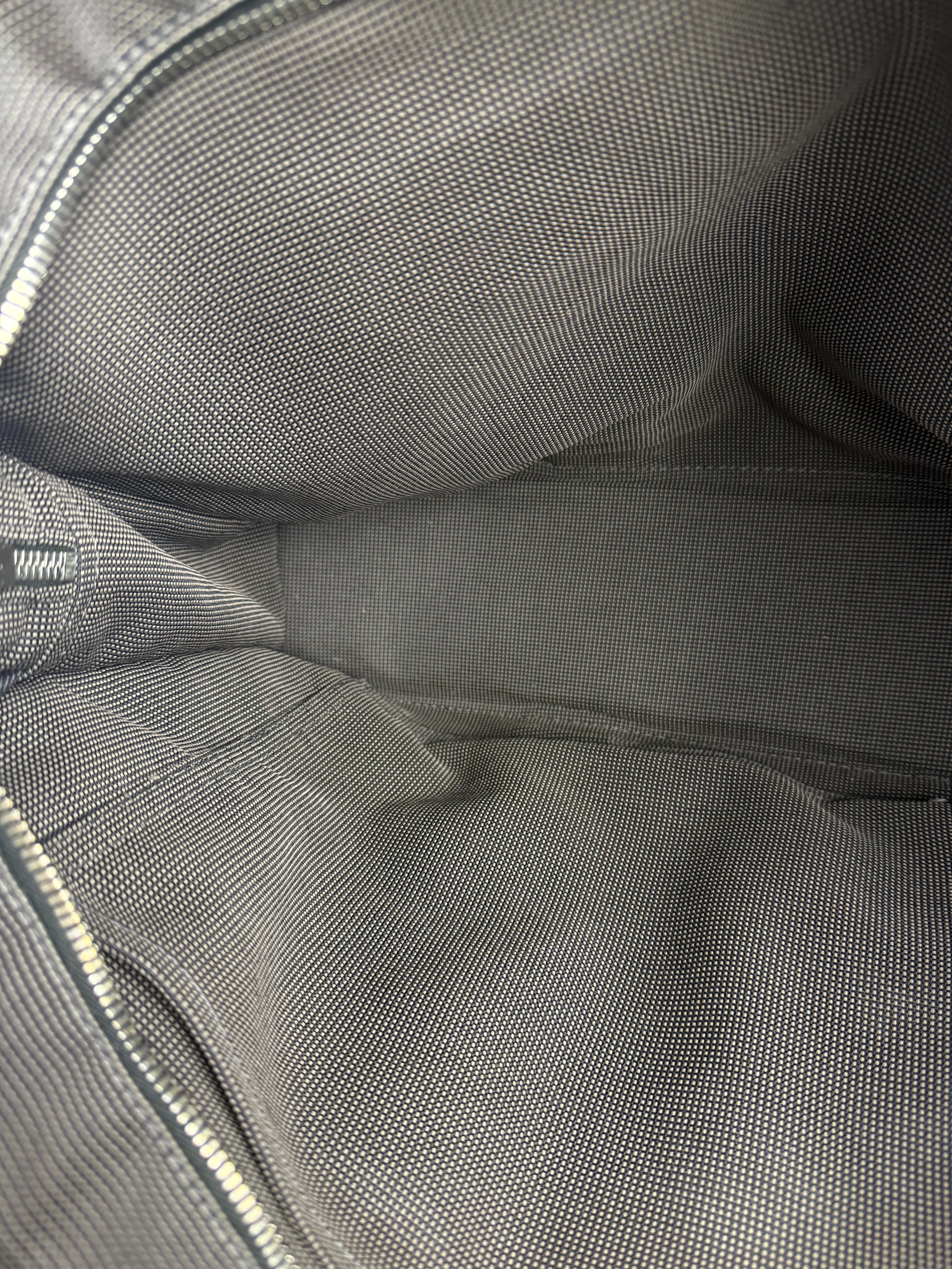 Hermes Herline Canvas Tote Grey