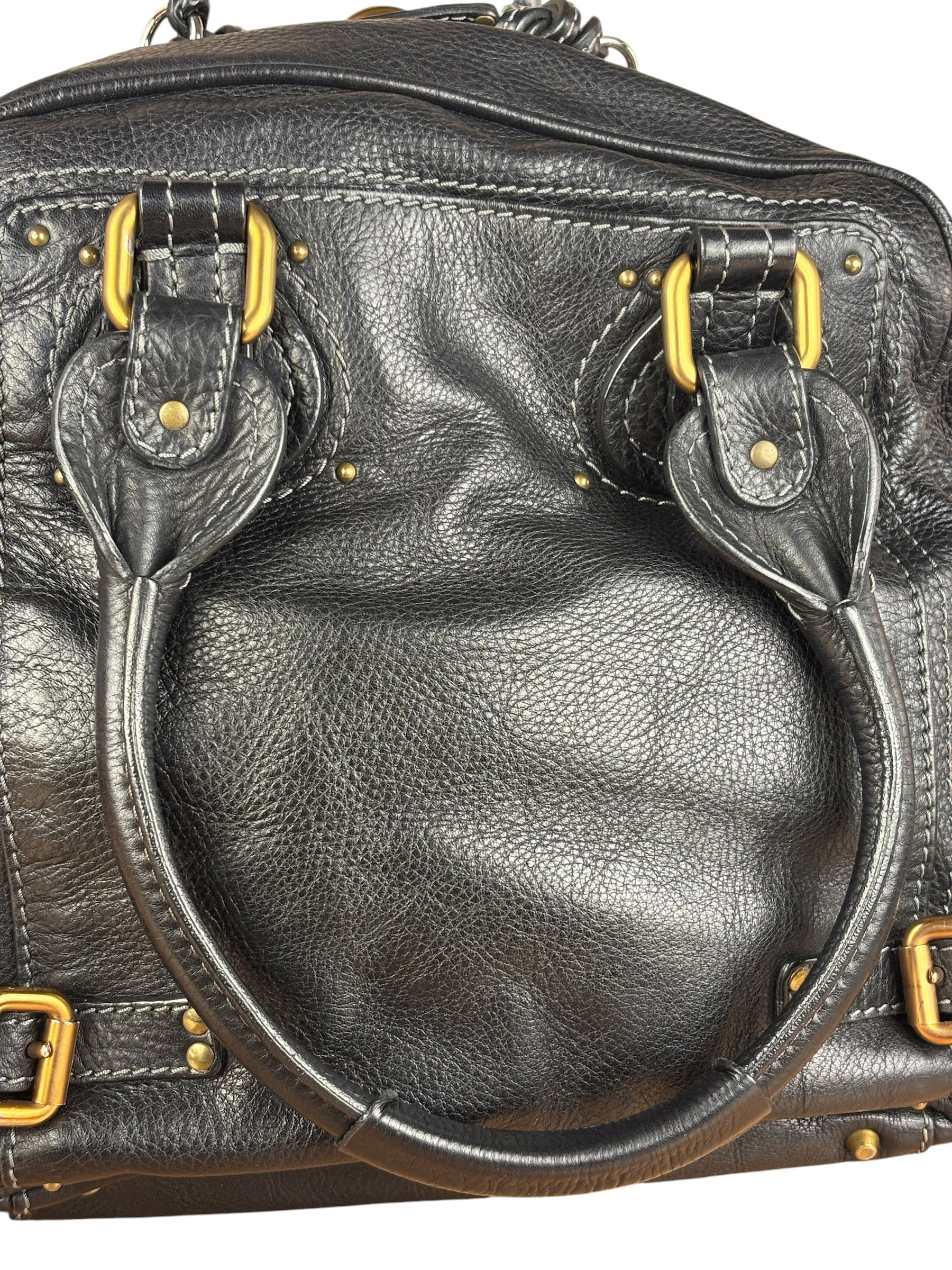 Chloe Black Paddington Shoulder Bag