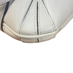 Gucci White Horsebit Vertical Quilted Leather Shoulder Bag