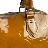 Louis Vuitton Vintage Monogram Vernis Alma MM Handbag Orange