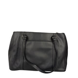 Coach Vintage Black Peyton Leather Jordan Double Zip Shoulder Bag
