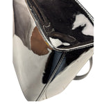 Off-White Black Patent Leather Kids Butterfly Bookish Two-Way Bag