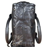 Chloé Grey Metallic Small Paddington Handbag
